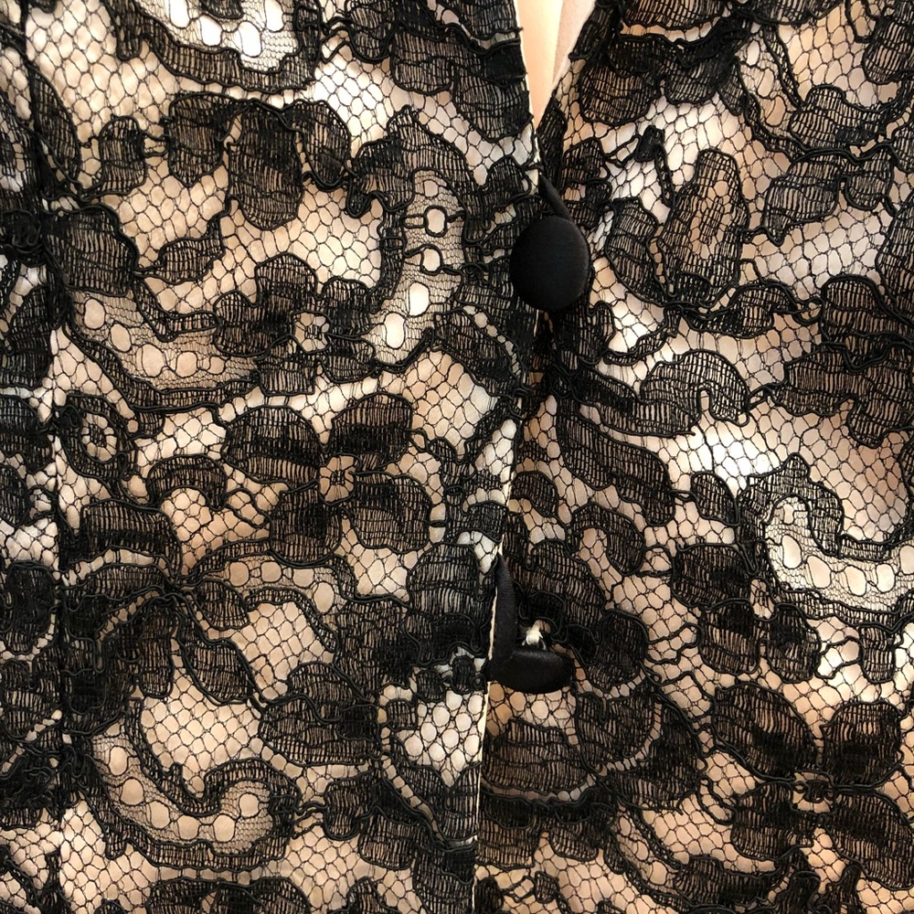 Escada Couture Alencon Lace  Jacket Blazer - Picture 3 of 8